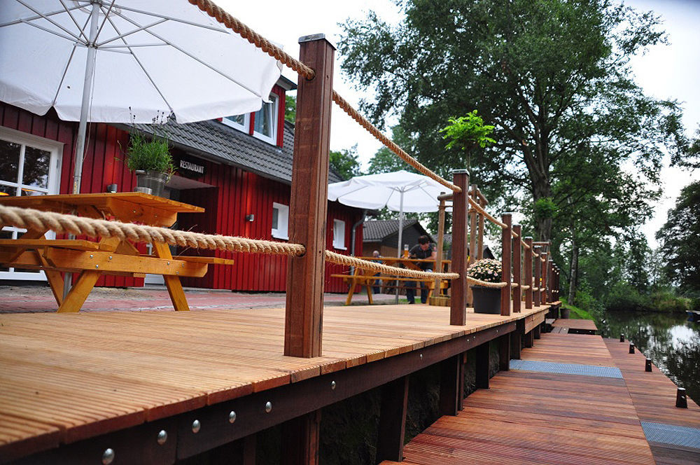 Bootshaus Hotel Bedekaspel Luaran gambar